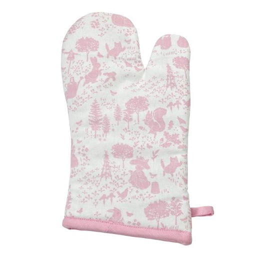 Peter Rabbit Classic Pattern Pink Single Oven Glove