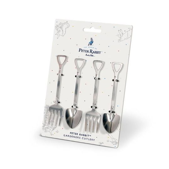 Peter Rabbit Set Of 4 Gardeners Cutlery