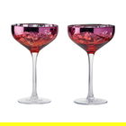 Artland Set of 2 Bloom Champagne Saucers
