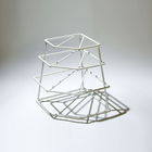 Delfinware Wireware White 4 Tier Plate Stacker