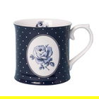 Katie Alice Vintage Indigo Blue Spot Tankard Mug
