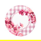 Katie Alice Josie`s Blush Gingham Side Plate
