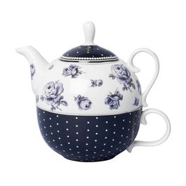 Katie Alice Vintage Indigo Tea For One