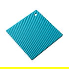 Zeal Silicone Heat Resistant 18cm Trivet Mat Aqua