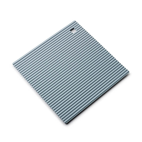 Zeal Silicone Heat Resistant 18cm Trivet Mat Duck Egg Blue