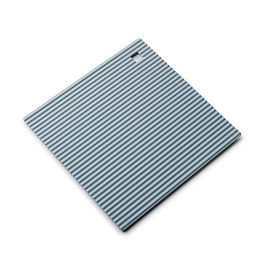 Zeal Silicone Heat Resistant 18cm Trivet Mat Duck Egg Blue