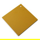 Zeal Silicone Heat Resistant 22cm Trivet Mat Mustard