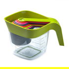 Zeal Stack & Store Measuring Set Lime