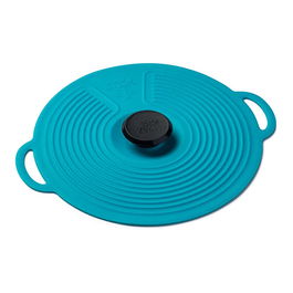 Zeal Silicone Classic 20cm Lid Aqua