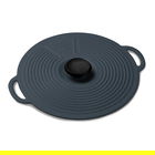 Zeal Silicone Classic 20cm Lid Dark Grey