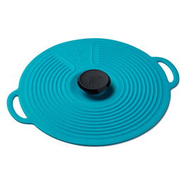 Zeal Silicone Classic 23cm Lid Aqua