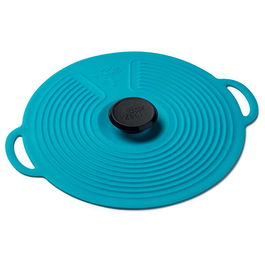 Zeal Silicone Classic 28cm Lid Aqua