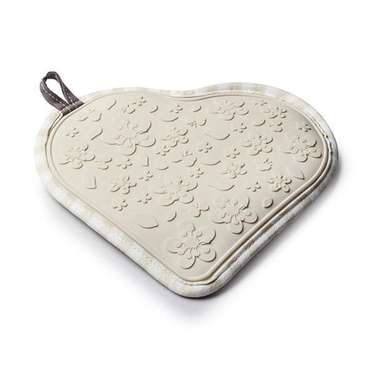 Zeal Silicone Heart Hot Grab & Mat Cream