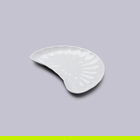 W.M.Bartleet & Sons Crescent Shaped Ribbed Side Dish 22cm
