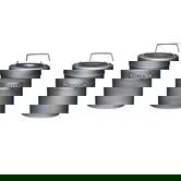 Industrial Kitchen Metal Storage Canister Set