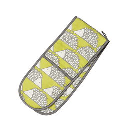 Scion Living Spike Double Oven Glove Green