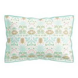 V&A Anselm Oxford Pillowcase Aqua