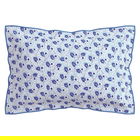 V&A Swanwick Oxford Pillowcase Indigo Blue & White