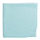 V&A Anselm/Wildflower Walk Throw Aqua