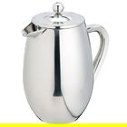 Le Xpress 8 Cup Double Walled Stainless Steel Cafetiere