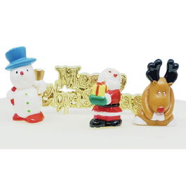 Anniversary House Fun Christmas Character Cake Decorating Kit