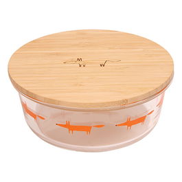 Scion Living Mr Fox Large Round Glass Storage Dish