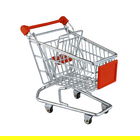 Apollo Chrome Mini Shopping Trolley