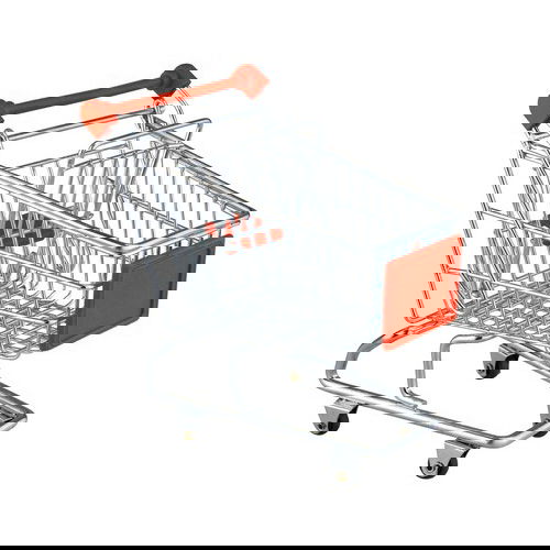 Apollo Chrome Mini Shopping Trolley