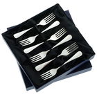 Arthur Price of England Baguette Sovereign Silver Plate Set of 6 Fruit Forks