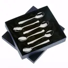 Arthur Price of England Bead Sovereign Stainless Steel Set of 6 Coffee Spoons