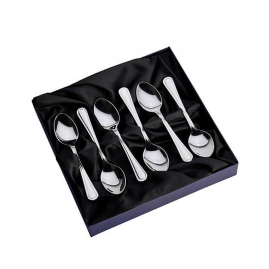 Arthur Price of England Britannia Sovereign Silver Plate Set of 6 Teaspoons