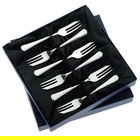 Arthur Price of England Chester Sovereign Stainless Steel Set of 6 Pastry Forks