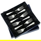 Arthur Price of England Dubarry Sovereign Silver Plate Set of 6 Fruit Forks