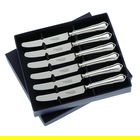 Arthur Price of England Sovereign Stainless Steel Set Of Six Tea Knives Dubarry