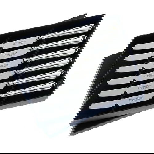 Arthur Price of England Sovereign Stainless Steel Set Of Six Tea Knives Dubarry