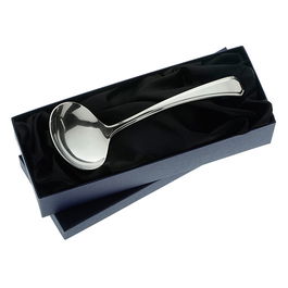 Arthur Price of England Sovereign Silver Sauce Ladle Grecian