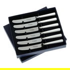 Arthur Price of England Sovereign Silver Set Of Six Tea Knives Grecian