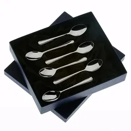 Arthur Price of England Harley Sovereign Silver Plate Set of 6 Coffee Spoons