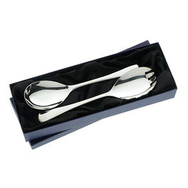 Arthur Price of England Sovereign Stainless Steel Salad Servers Old English