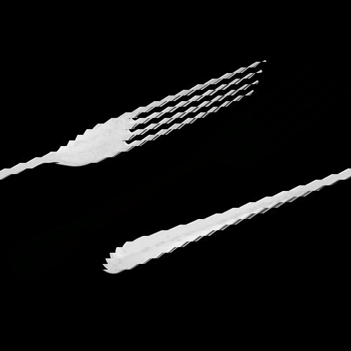 Arthur Price of England Rattail Sovereign Silver Plate Tea / Fruit Fork