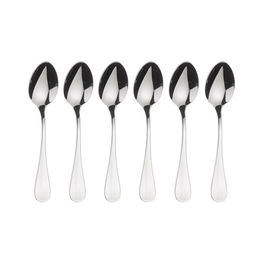 Arthur Price Classic Baguette Set of 6 Tea Spoons