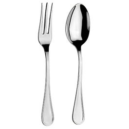 Arthur Price Classic Britannia Serving Spoon & Fork Set