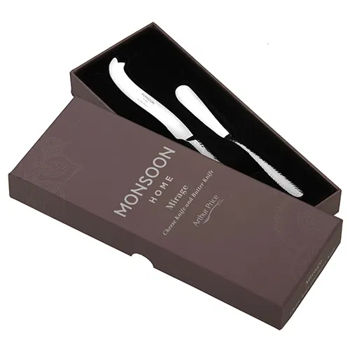 Arthur Price Monsoon Mirage Cheese & Butter Knife Set