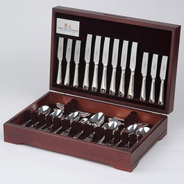 Arthur Price of England Chester Sovereign Silver Plate 88 Piece Canteen FREE Twelve Tea Spoons