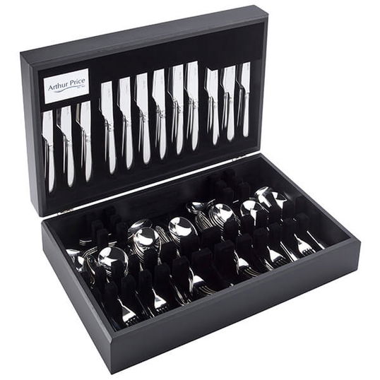 Arthur Price Signature Henley 124 Piece 12 Person Canteen Set FREE Extra 12 Tea Spoons