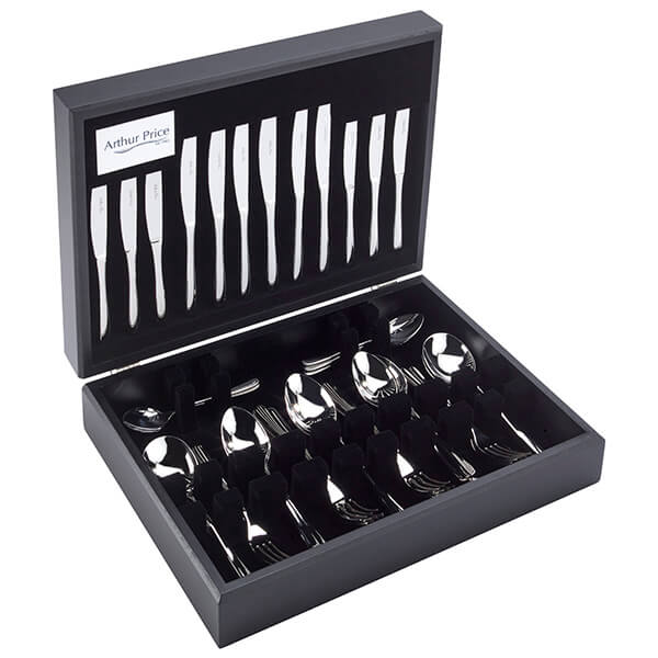 Arthur Price Signature Warwick 58 Piece 8 Person Canteen Set FREE Extra 8 Tea Spoons