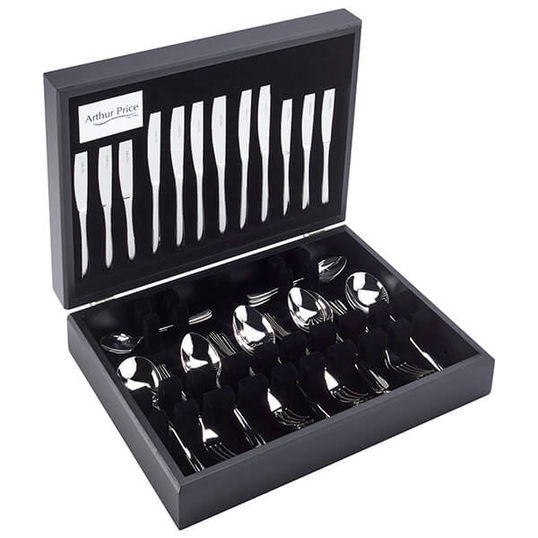 Arthur Price Signature Warwick 58 Piece 8 Person Canteen Set FREE Extra 8 Tea Spoons