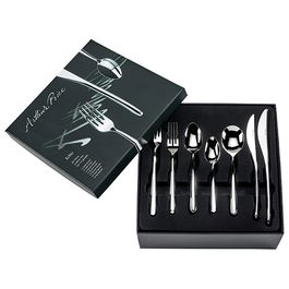 Arthur Price Signature Echo 84 Piece Cutlery Box Set plus FREE Set of 12 Tea Spoons