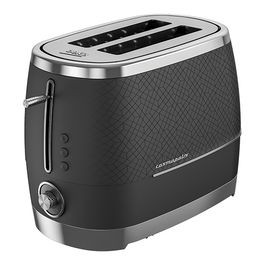 Beko Black & Chrome Cosmopolis 2 Slice Toaster