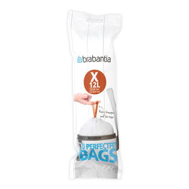 Brabantia Perfectfit Bags Size X 10-12 Litre 20 Bag Roll